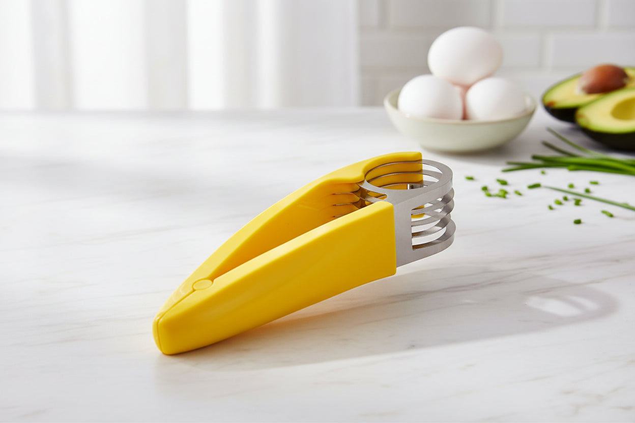 Creative Banana Slicer & Sausage Slicer – Stainless Steel Fruit Cutter