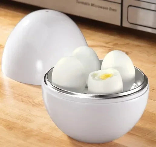 🥚 Microwave Egg Steamer – Cook 4 Eggs in 5 Minutes - SmartPursue™