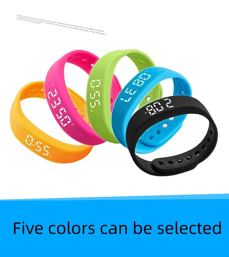 LED Digital Smart Bracelet Waterproof Fitness Tracker Vibrating Alarm SmartPursue LED Digital Smart Bracelet Waterproof Fitness Tracker Vibrating Alarm SmartPursue