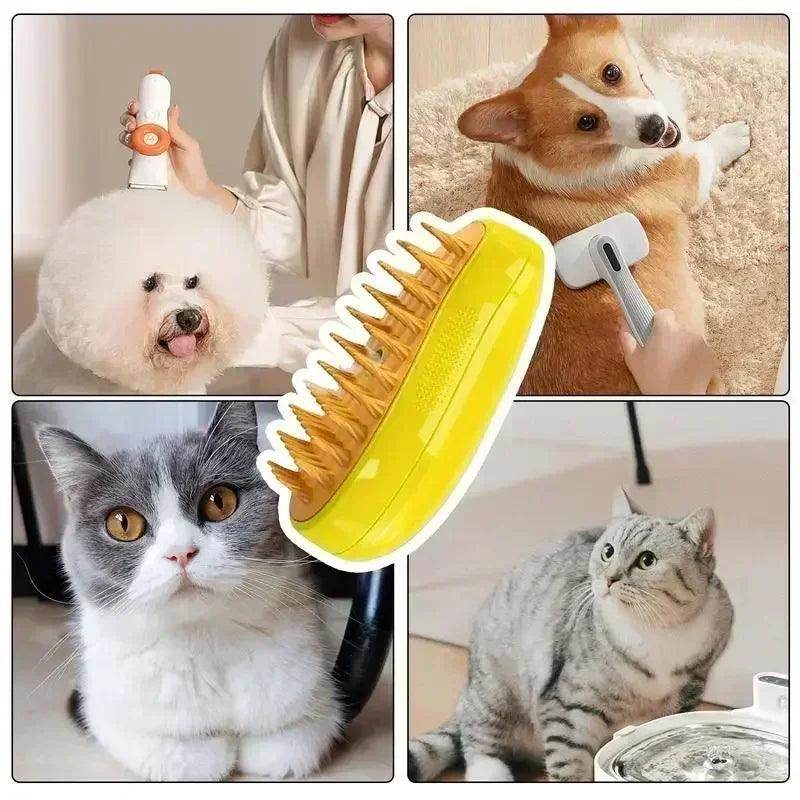 Pet Spray Massage Comb Electric Cat Steam Brush - SmartPursue™