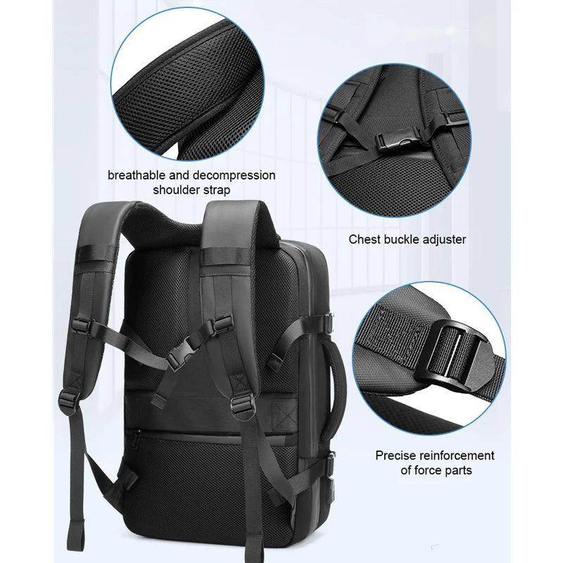 Airbag Backpack Waterproof Laptop Backpack - SmartPursue™