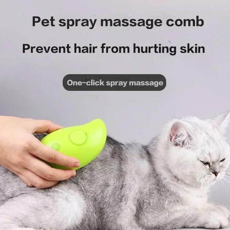 Pet Spray Massage Comb Electric Cat Steam Brush - SmartPursue™