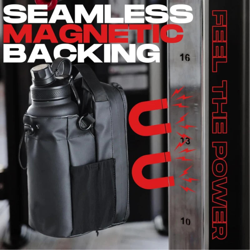 Magnetic Water Bottle Pouch – Cup Holder with Strong Magnet - SmartPursue™