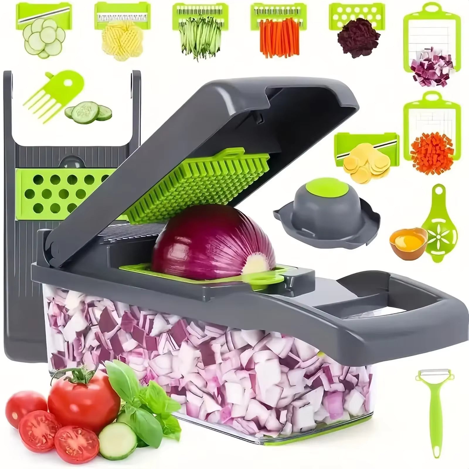 Multifunctional Vegetable Chopper Smart Kitchen & Home
