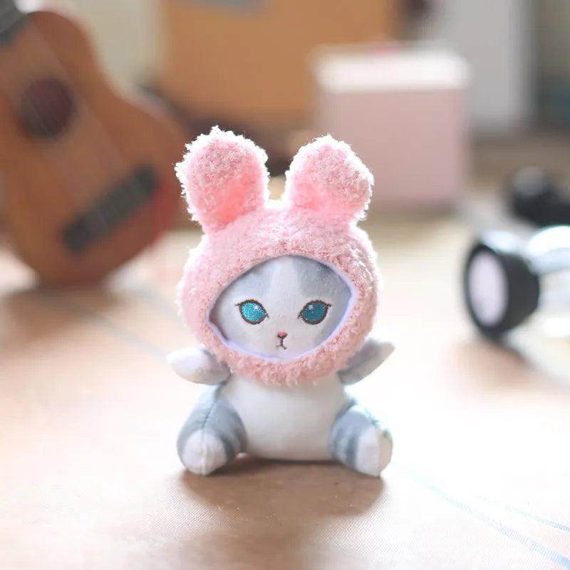 Shark Cat Fried Shrimp Plush Toy Keychain - SmartPursue™