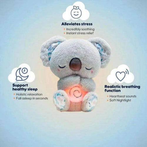 Anxiety Relief sleeping Koala Breathing Plush Toy - SmartPursue™