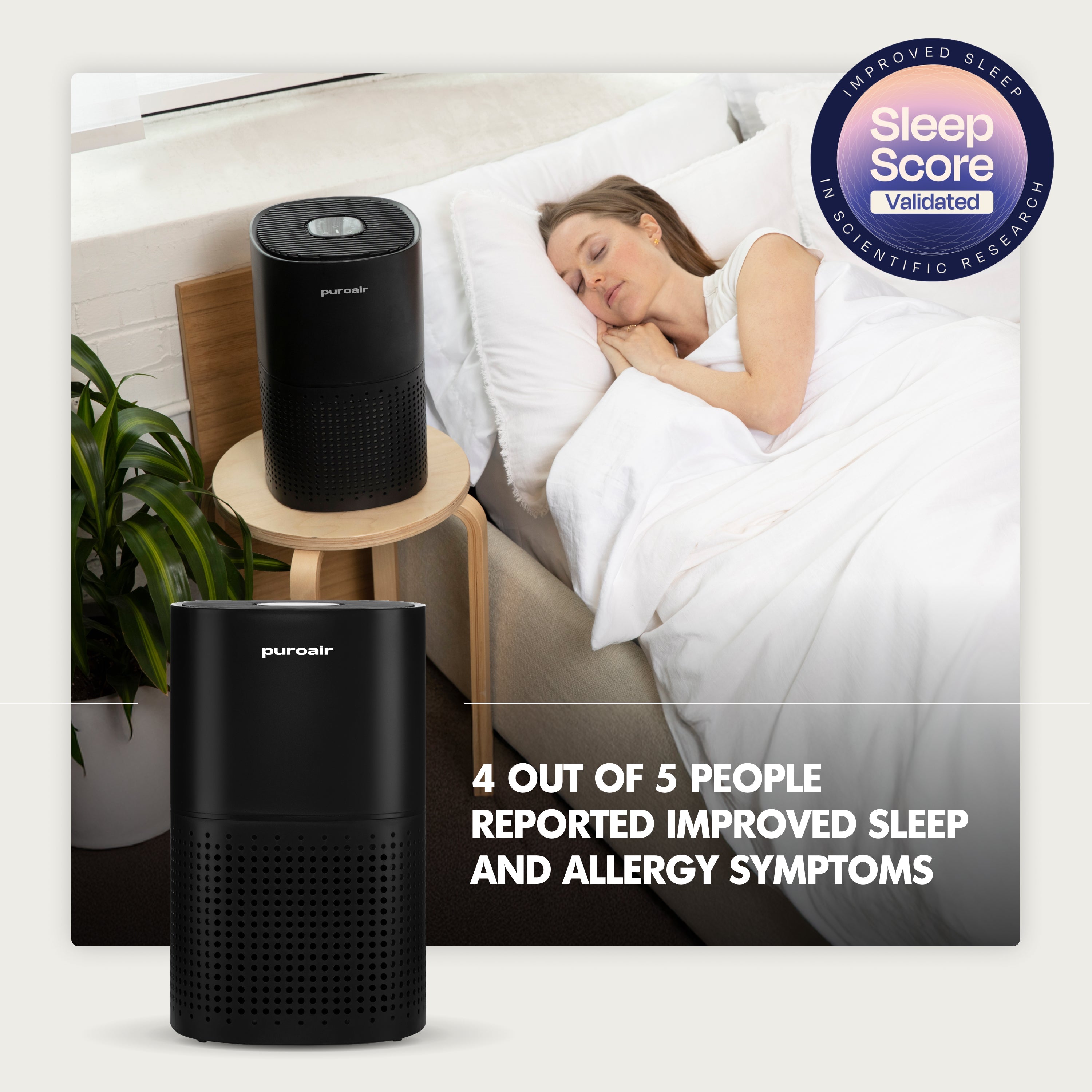 PuroAir 240 HEPA Air Purifier – Home Air Cleaner with HEPA Filter