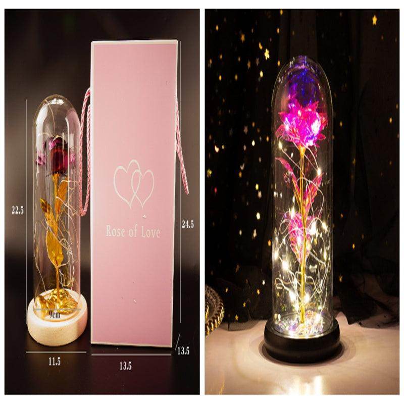 Bouquet Glass Cover Rose | Valentines Gifts for Girlfriend - SmartPursue™