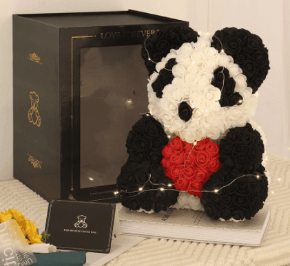Valentine Foam Forever Rose Teddy Bear - SmartPursue™