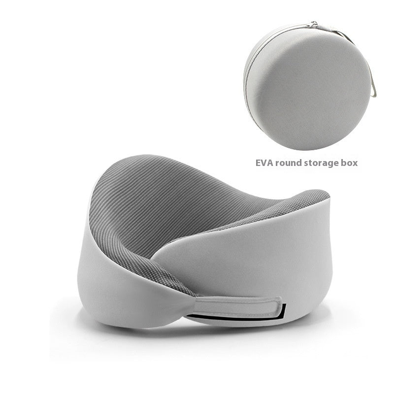 🌟 Adjustable Memory Foam U‑Shaped Travel Neck Pillow - SmartPursue™