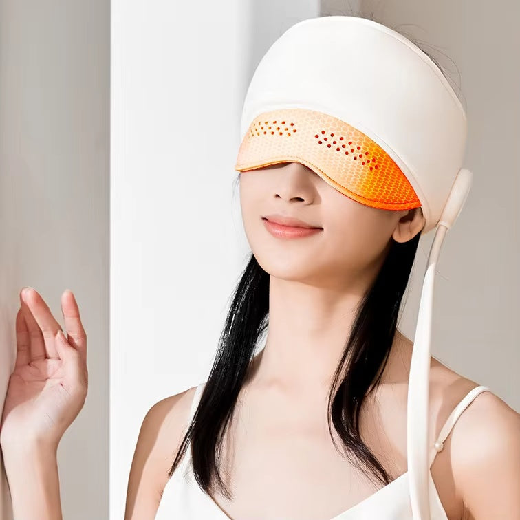 Heated Head & Eye Massager – Sleep Aid Pain Relief Device CJ US
