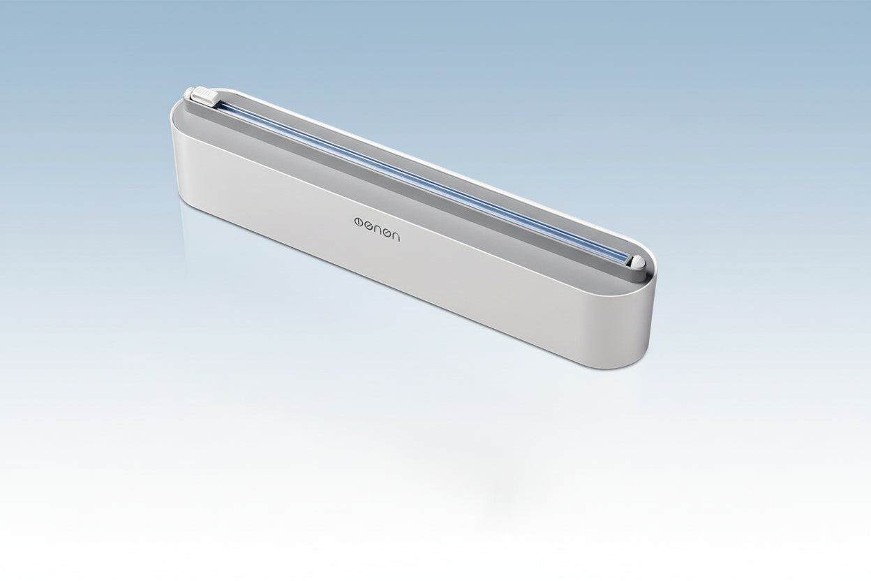 Cling Film Wrap Dispenser with Cutter – Wall Mounted Foil & Plastic Wrap Holder