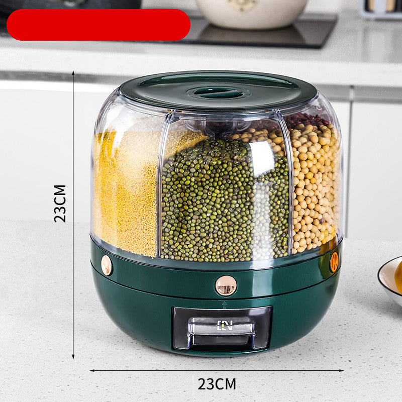 360° Rotating Grain Storage Container - SmartPursue™
