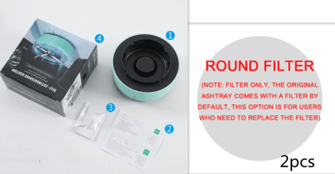 Smoke Removal Air Purification Ashtray - SmartPursue™