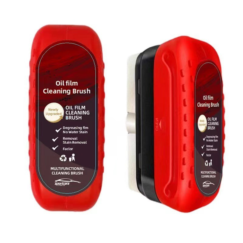 Automotive Oil Film Cleaning Brush Windshield Car Glass Sponge Cleaner Universal Removes Dirt Glass Cleaning Wipe Board Tool CJ