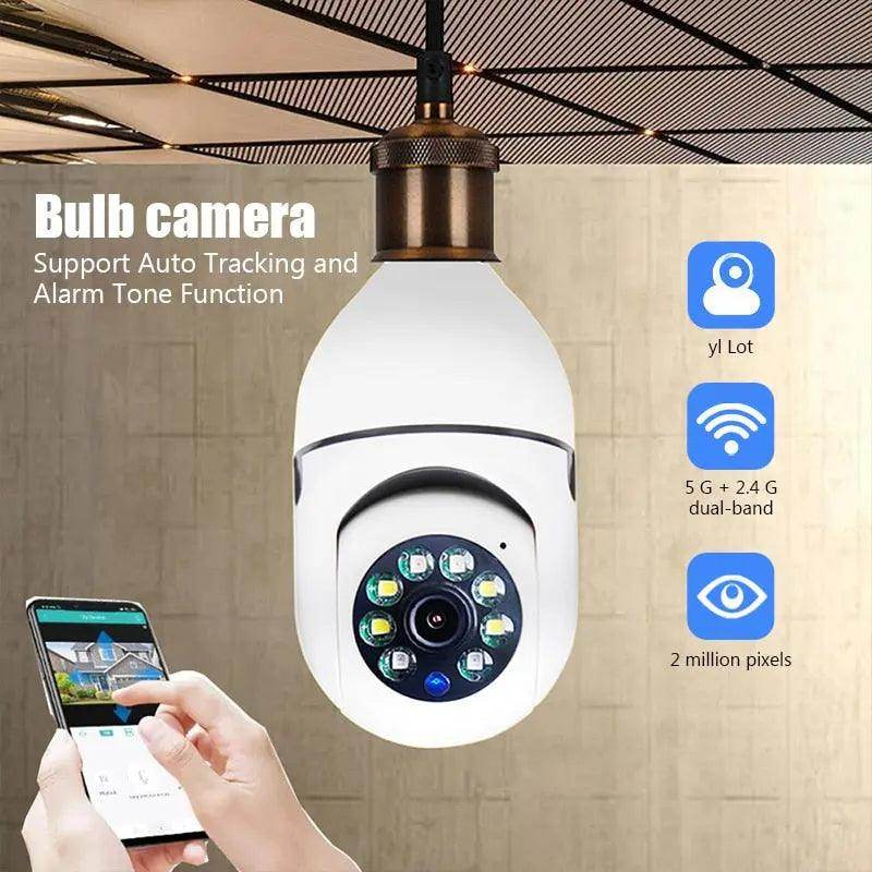 Bulb Wireless security camera Smart Home Security - SmartPursue™